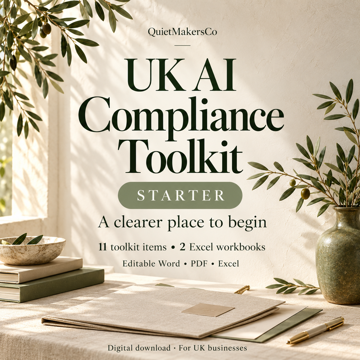 UK AI Compliance Toolkit Starter cover