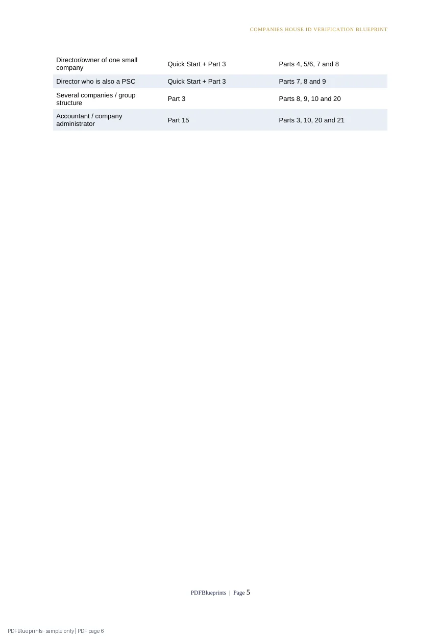 Companies House Identity Verification Compliance Blueprint — sample PDF page 6