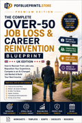 Over-50 job loss and career reinvention blueprint guide book for UK edition