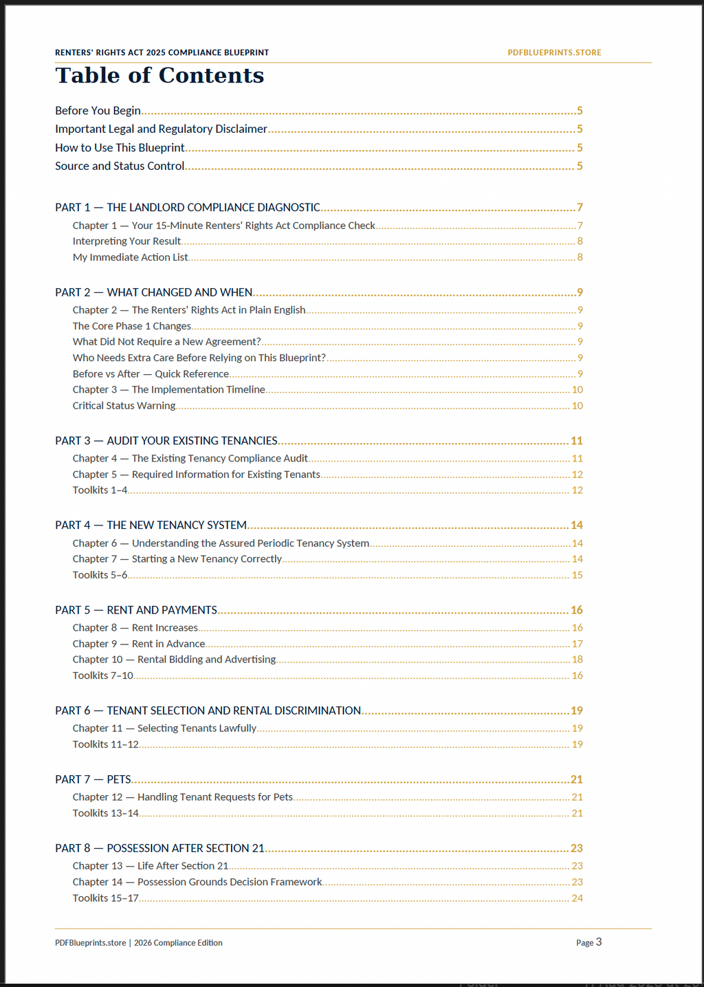 The Complete Renters' Rights Act 2025 Compliance Blueprint — 2026 Edition