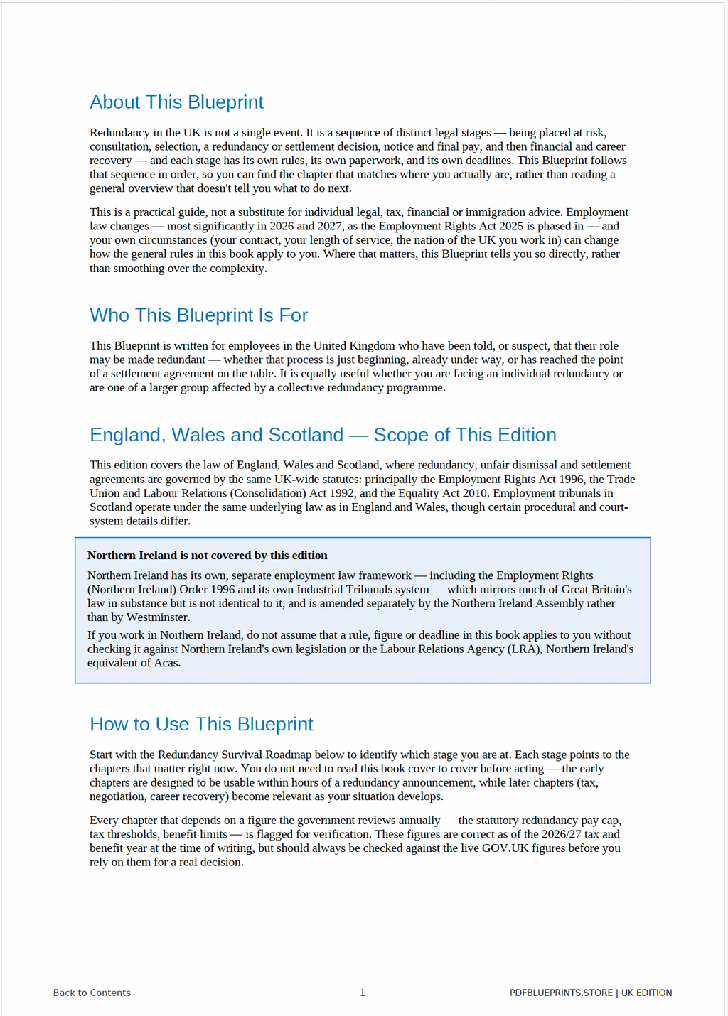 The Complete Redundancy & Settlement Agreement Survival Blueprint – UK Edition