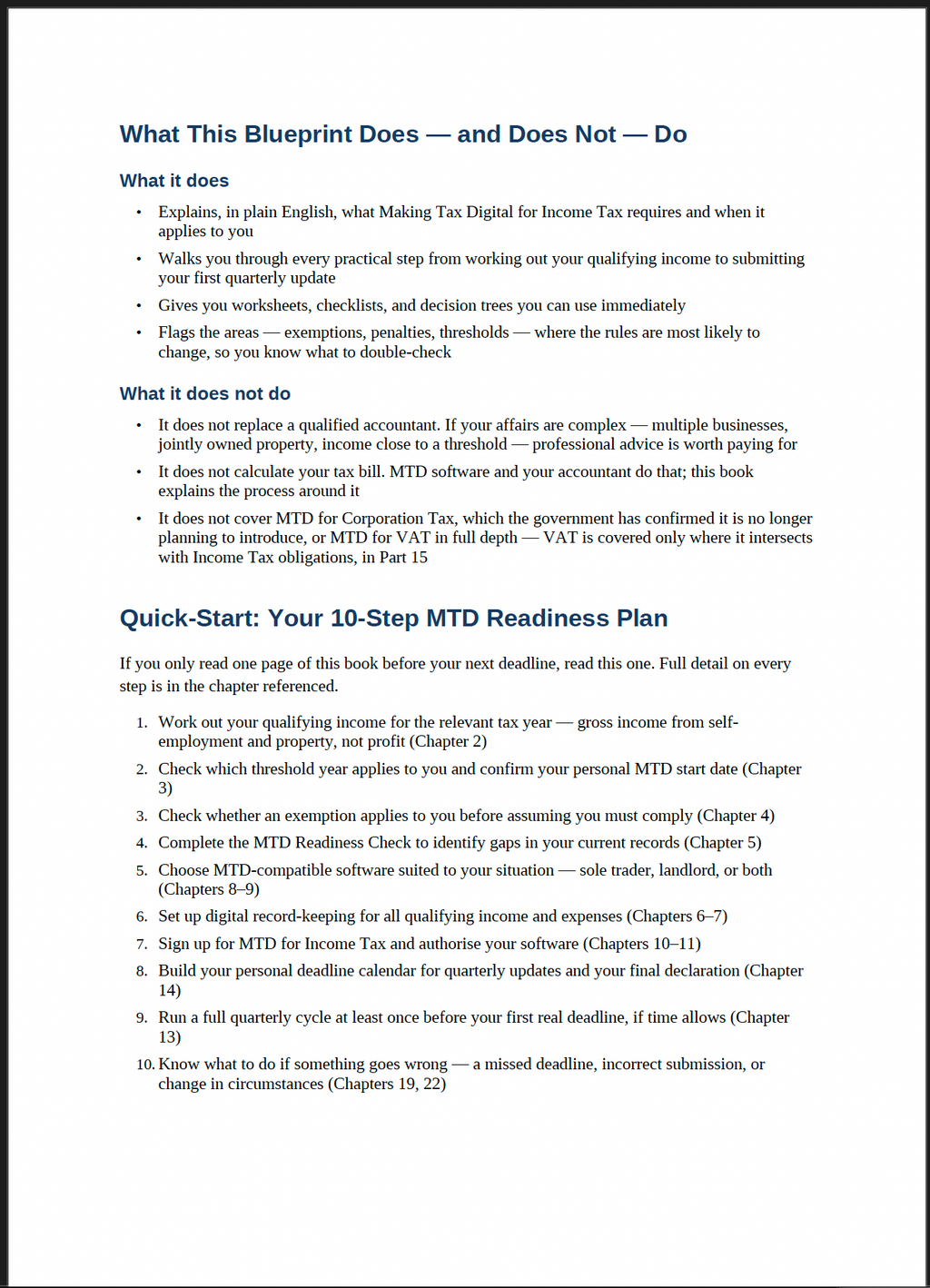 The Making Tax Digital Survival Blueprint – UK Edition