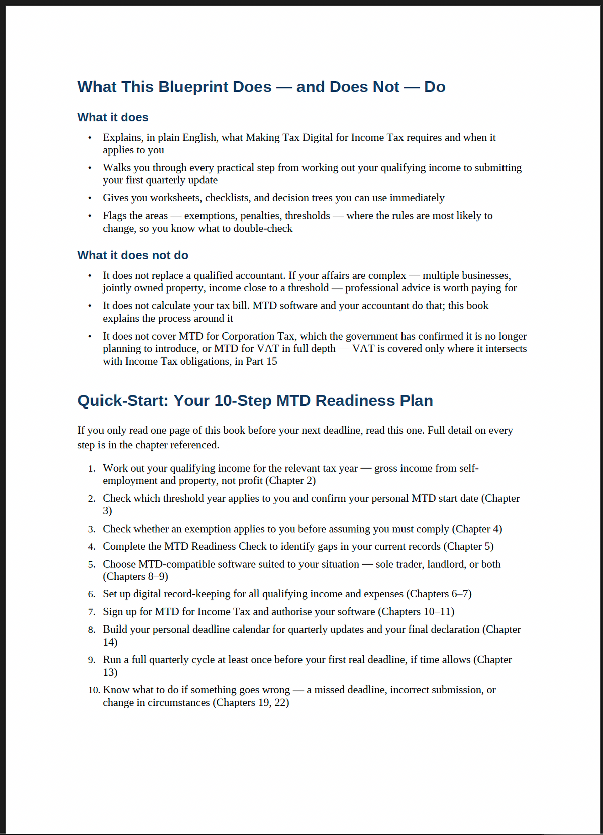 The Making Tax Digital Survival Blueprint – UK Edition
