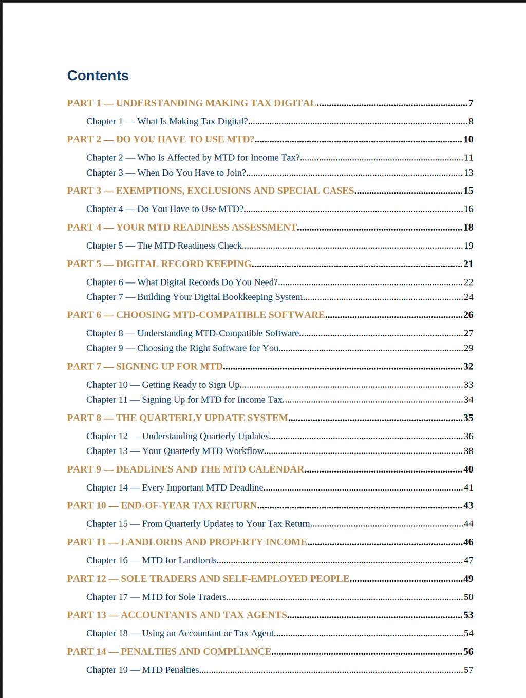 The Making Tax Digital Survival Blueprint – UK Edition