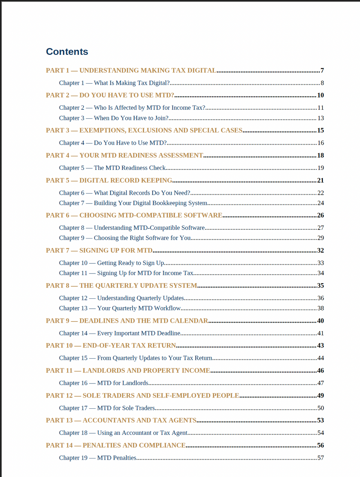 The Making Tax Digital Survival Blueprint – UK Edition