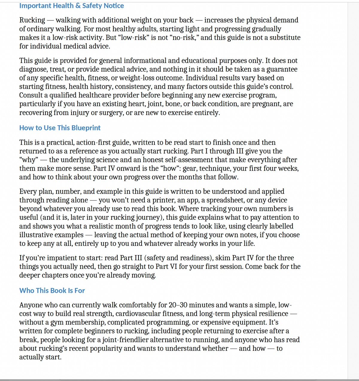 The Complete Rucking Blueprint